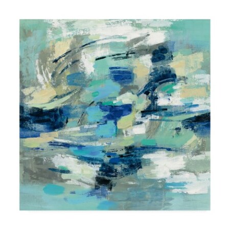 Silvia Vassileva 'Unexpected Wave' Canvas Art,35x35